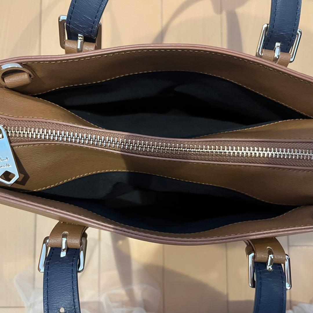 Paul Smith ポールスミス ハンドバッグ ブラウン レザー
