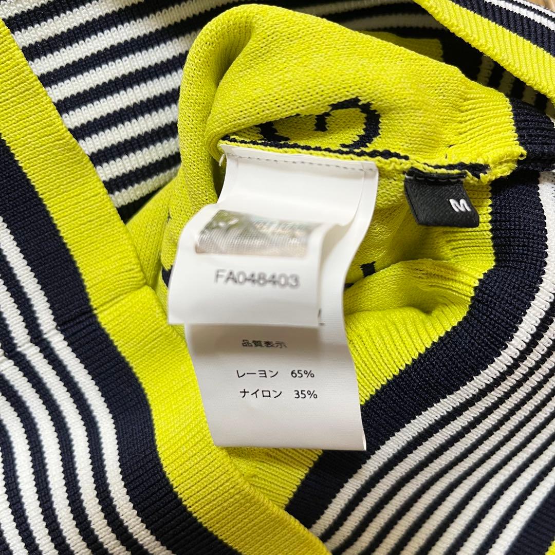 SY32 SWEET YEARS ゴルフレディース ニットシャツ M ネイビー