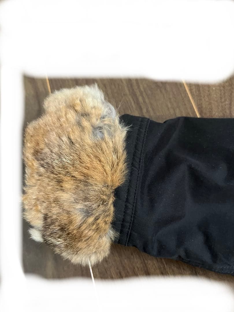 ships ブラック フリース モッズコート サイズ38