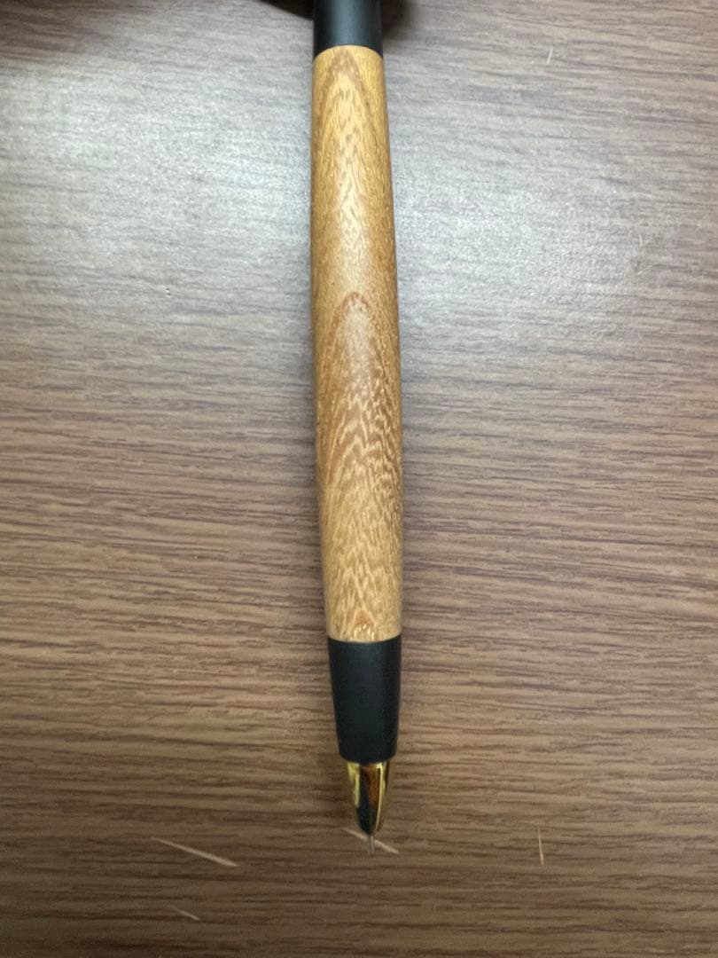 ボナンペン　欅　改造品　真鍮金具