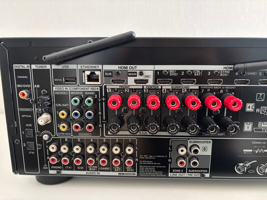 美品 ONKYO TX-NR676E アンプ オンキョー