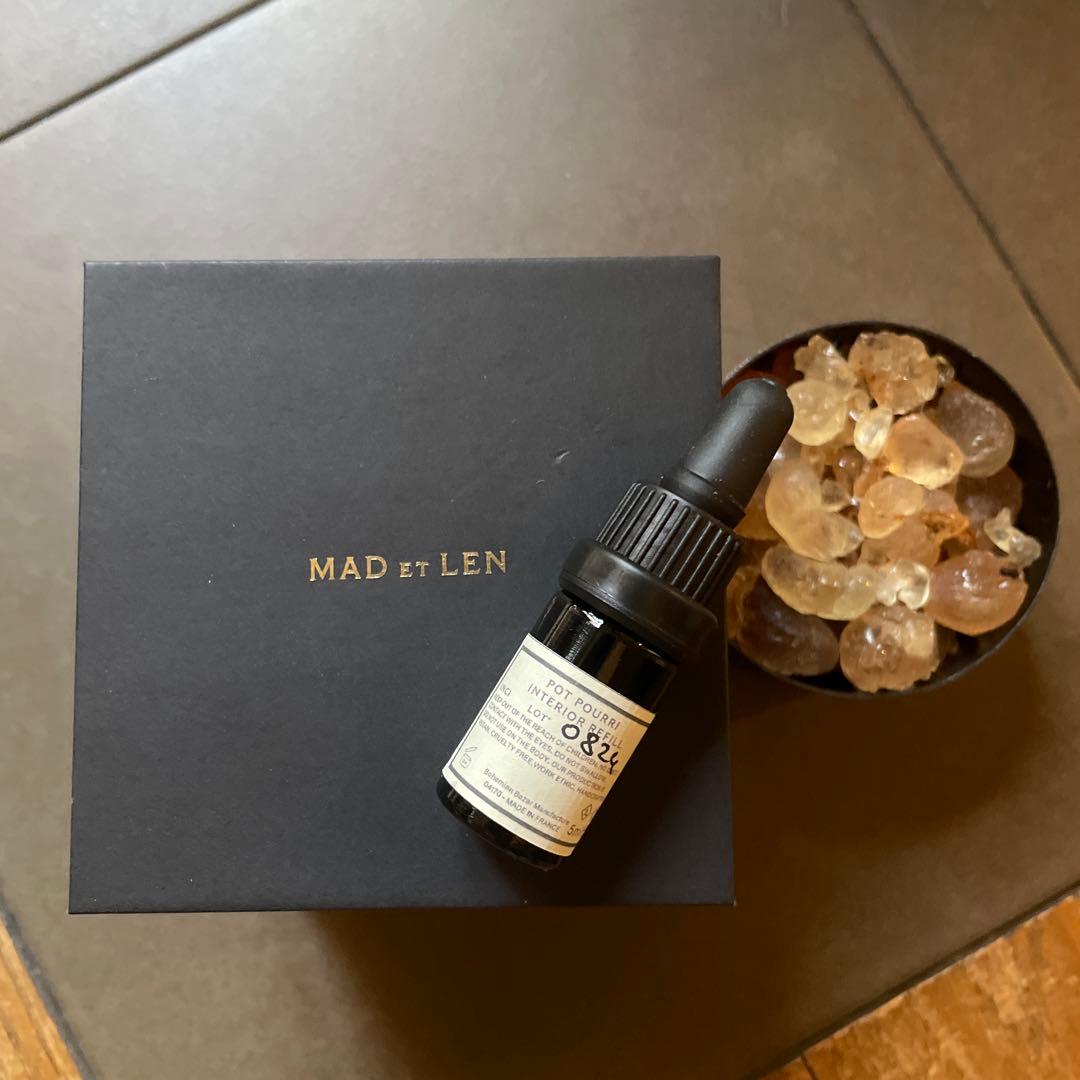 MAD & LEN TERRE NOIRE アロマストーンセット