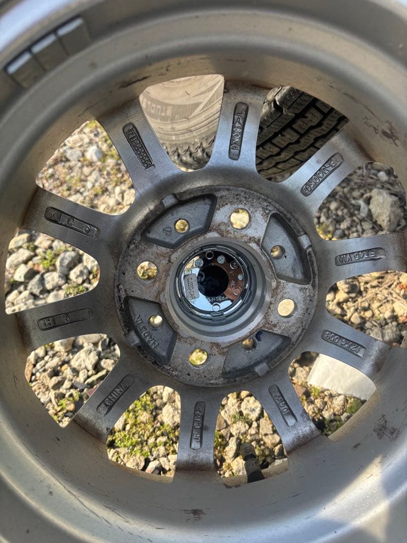 スタッドレス12インチタイヤアルミホイールセット☆