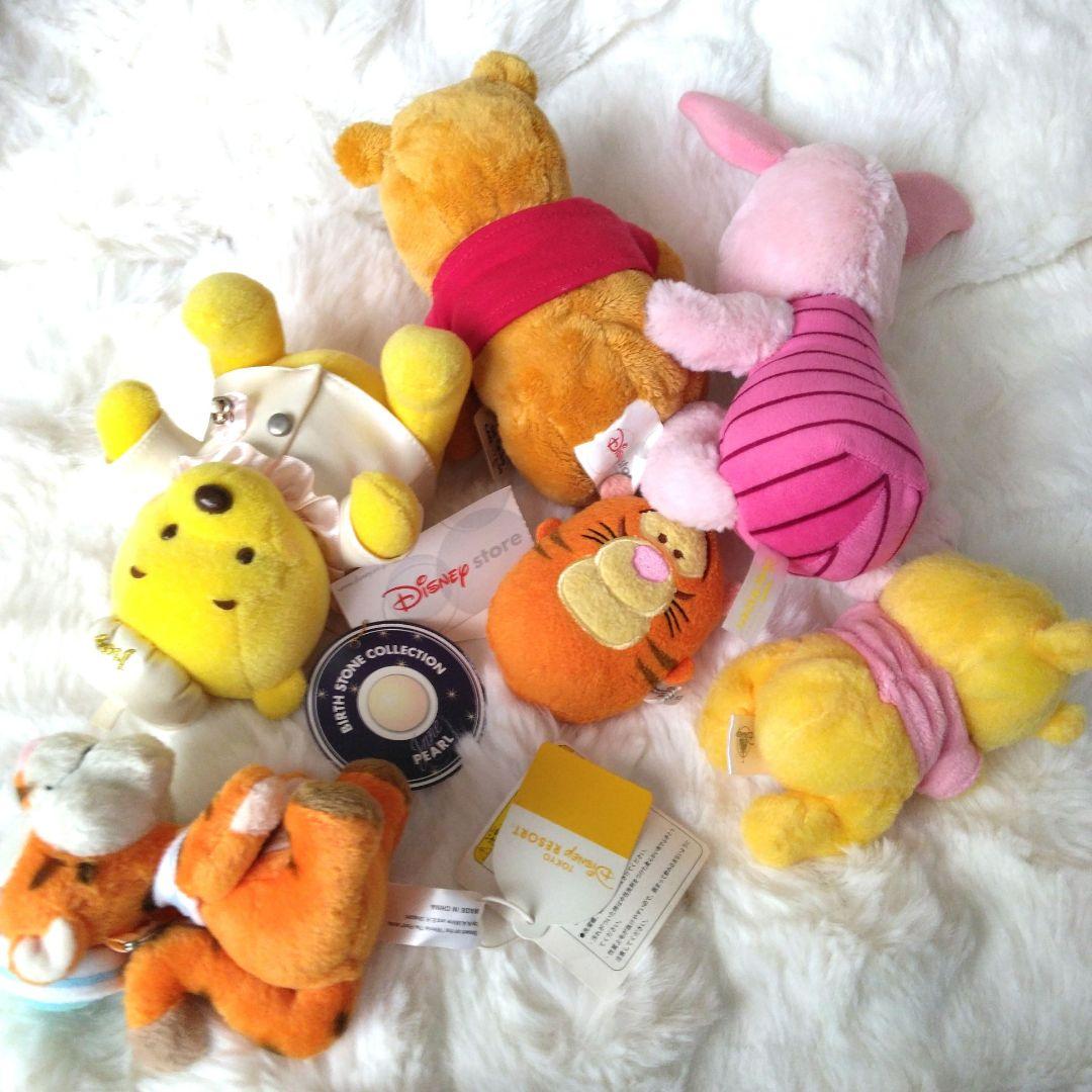 プーさん　イーヨー　ピグレット　ティガー　ディズニー　ぬいぐるみ　まとめ売り　②