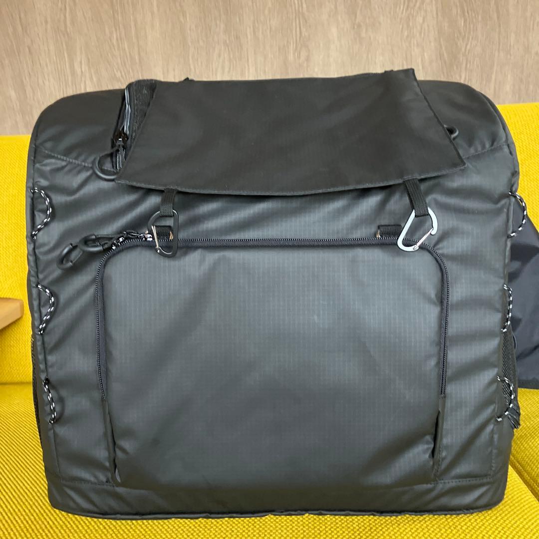 AIR BUGGY エアバギー 3WAY リュック ワイド黒　新品同様美品
