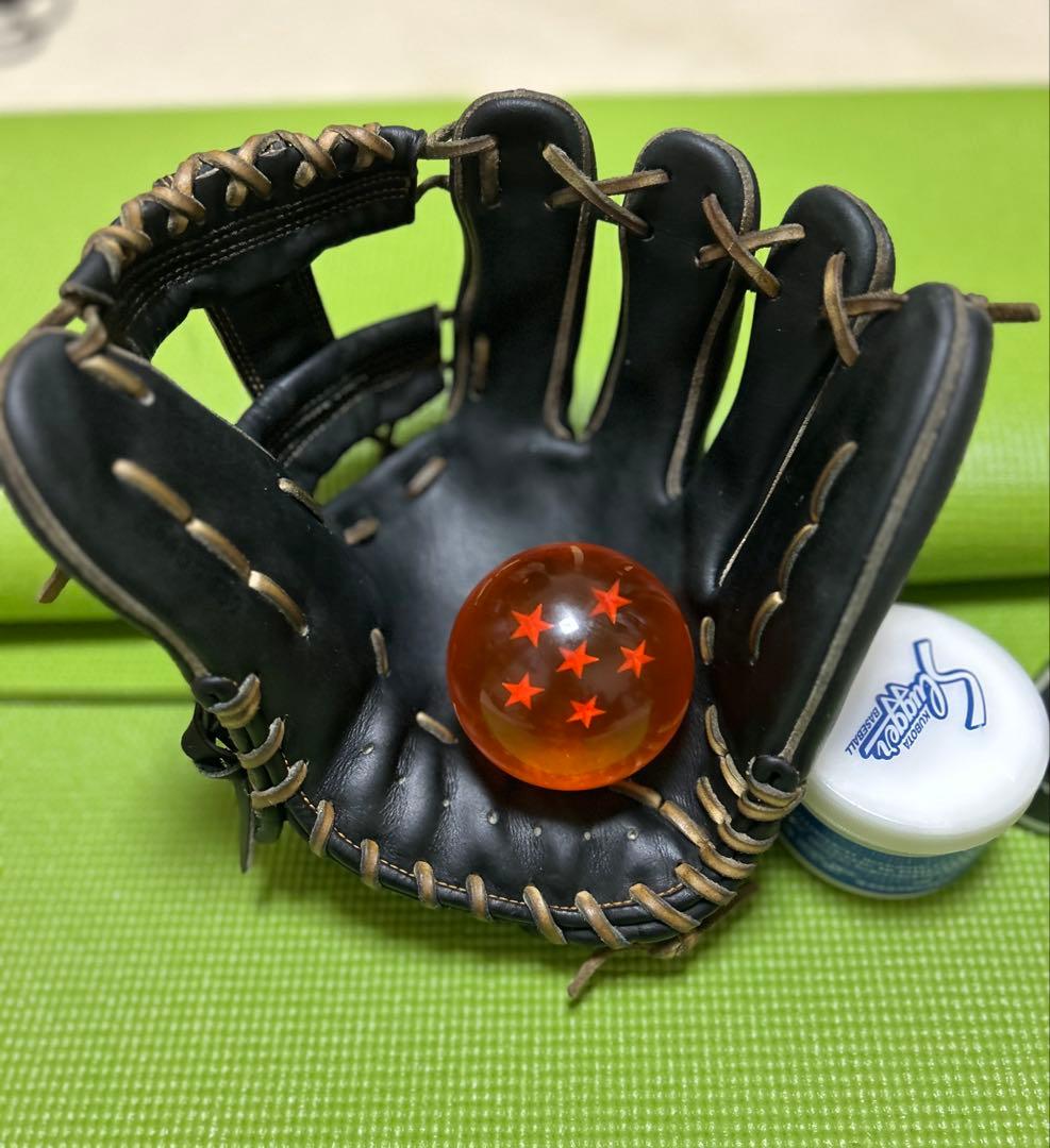 極上　日本製　有名店型付　プロステイタス　硬式用　内野手　今宮　源田　吉川