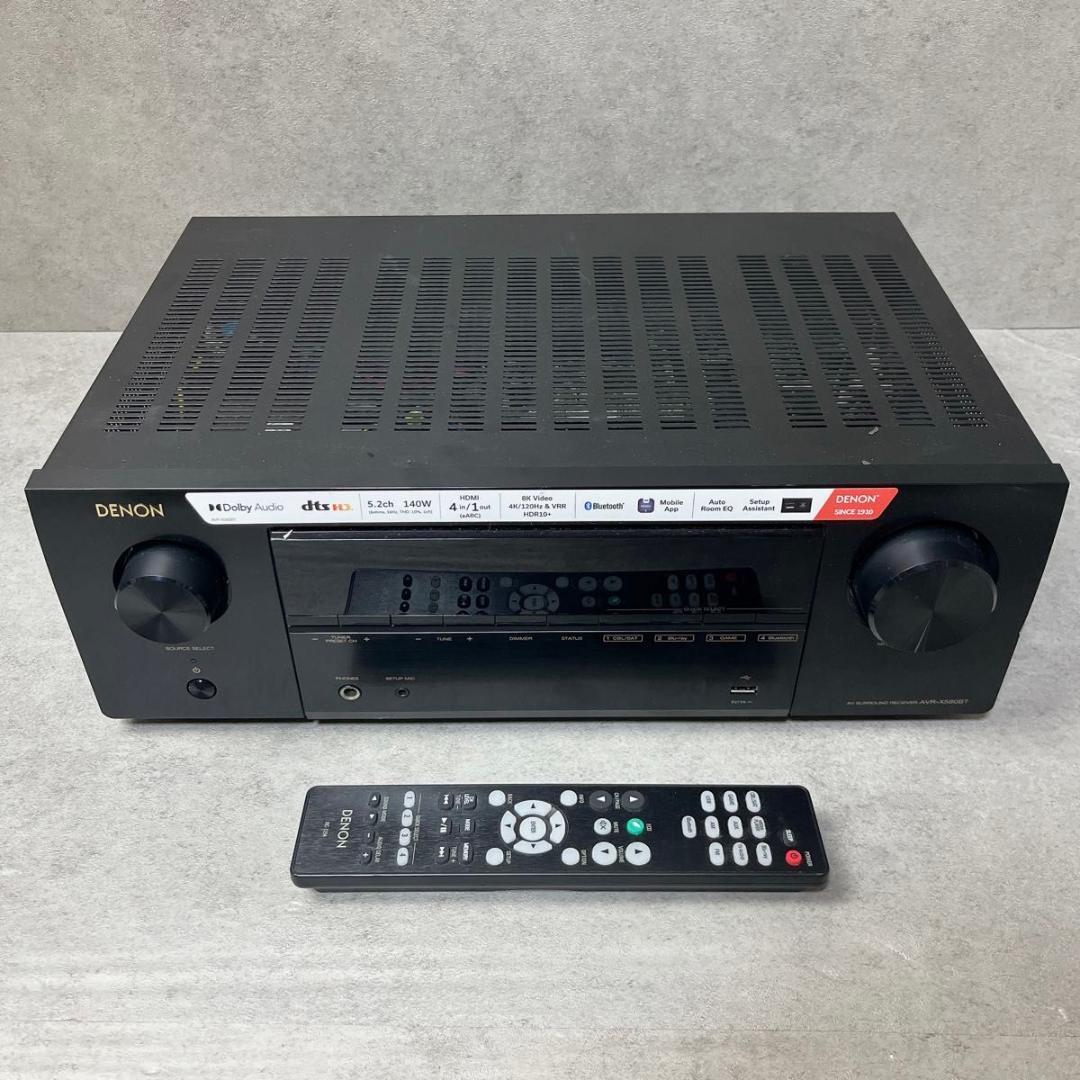 DENON デノン AVアンプ AVサウンドレシーバー AVR-X580BT