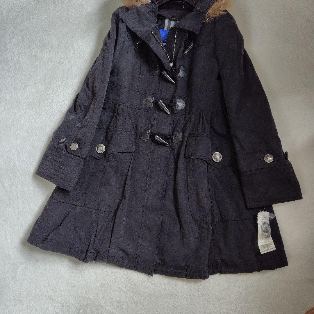 専用　バーバリーブルーレーベル　ダッフルコート　3way　ファー　ノバチェック