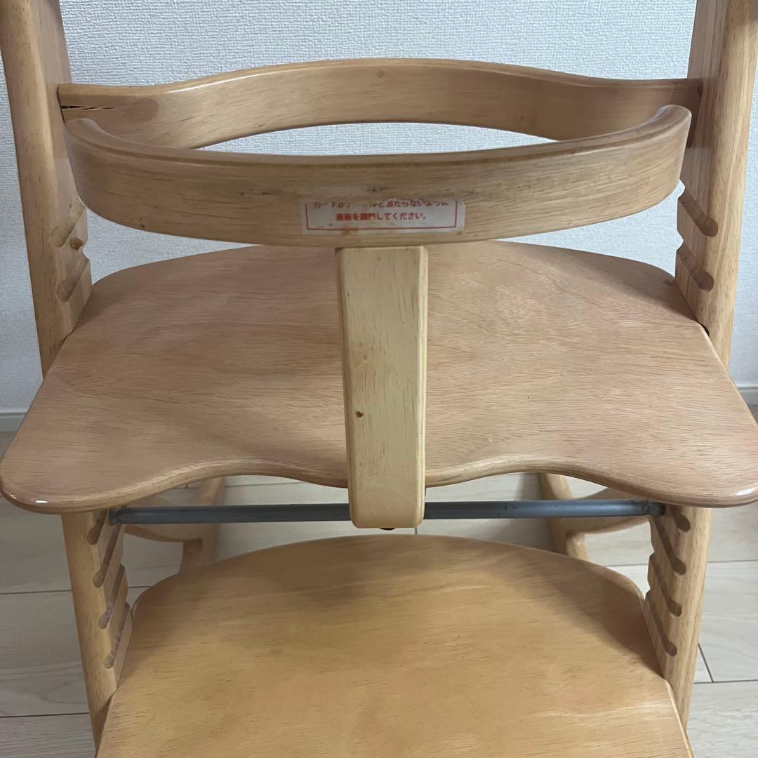 【美品】大和屋 すくすくチェアプラス テーブル＆ガード付