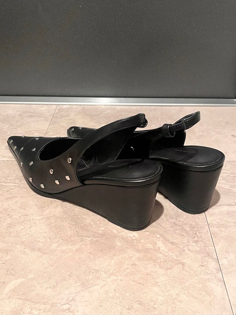 maison special スタッズ ミュール