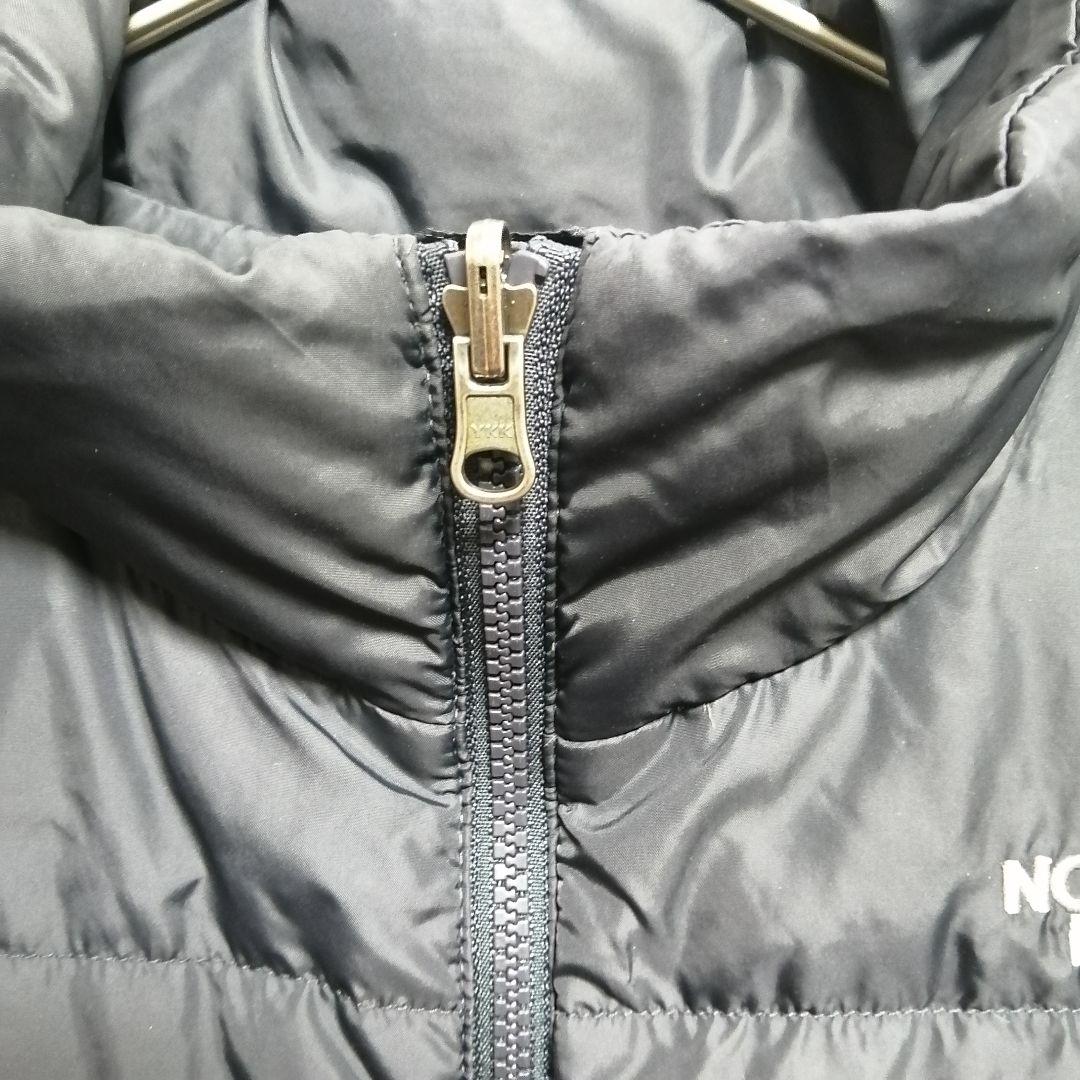 【希少XL】ノースフェイス スクエアステッチ ライトダウン 700フィル 黒