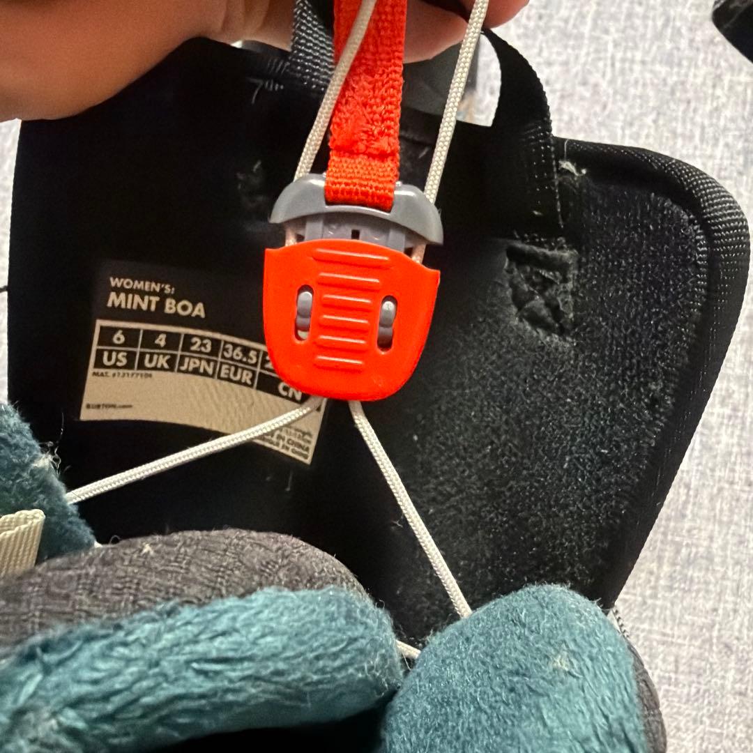 スノーボードBURTONブーツ MINT BOA