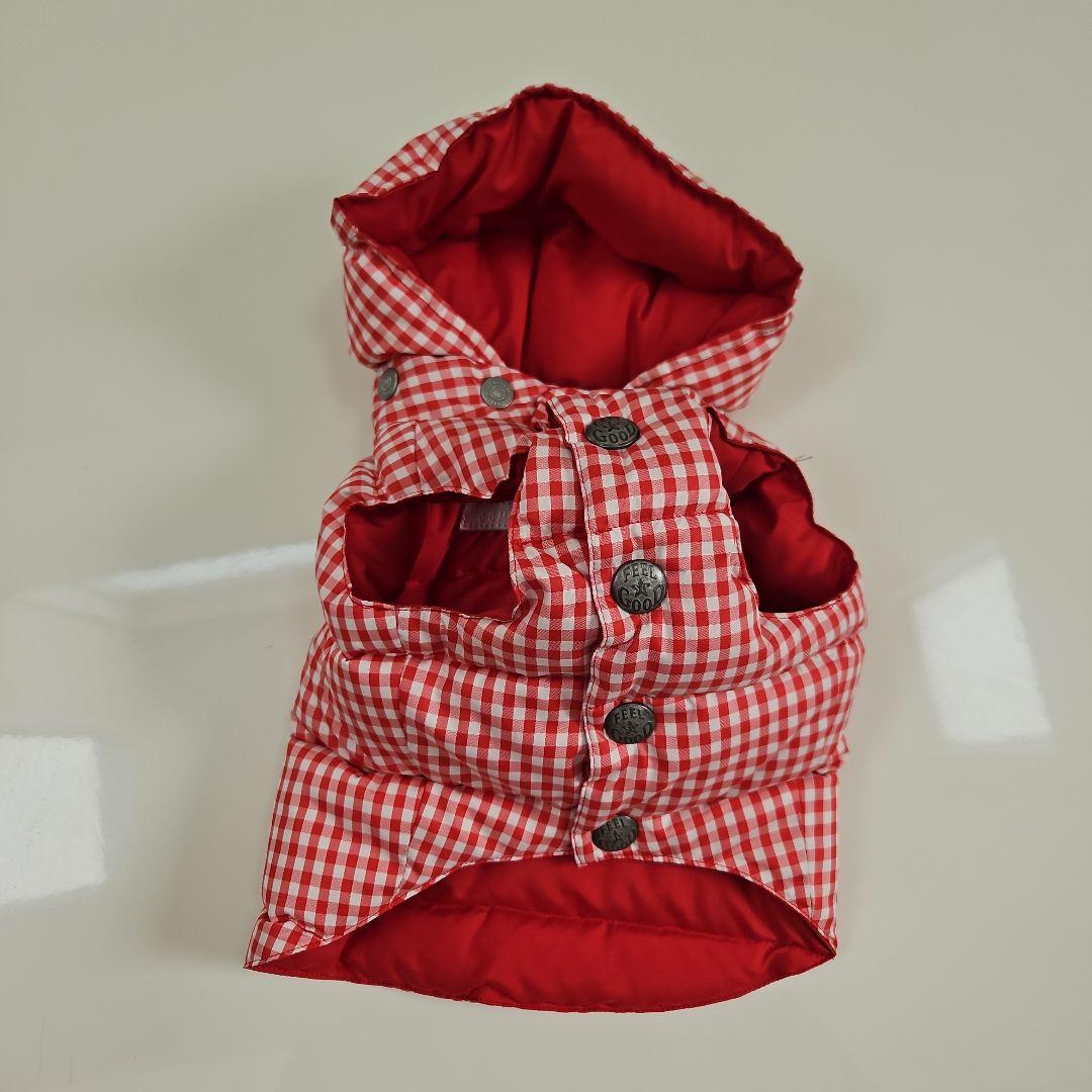 アトリエGG フードダウンベスト(リバーシブル)