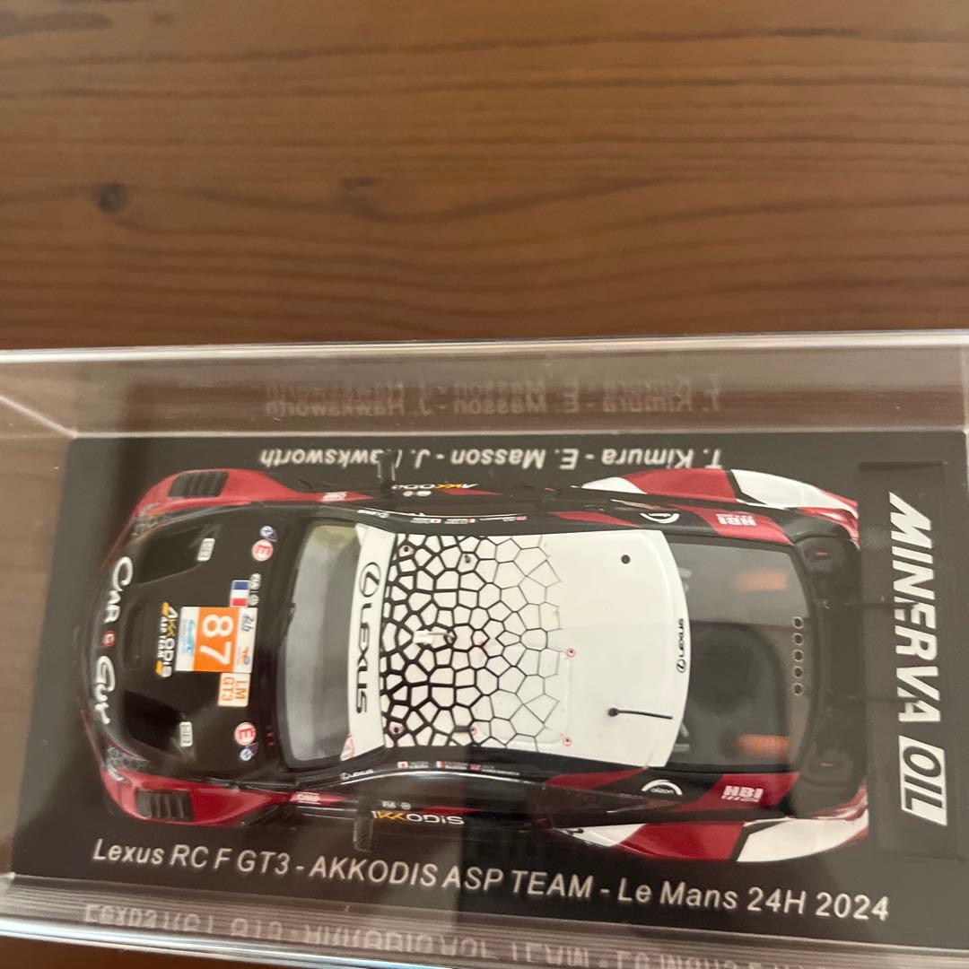 ミニカー Lexus RC F GT3 AKKODIS ASP TEAM 2024