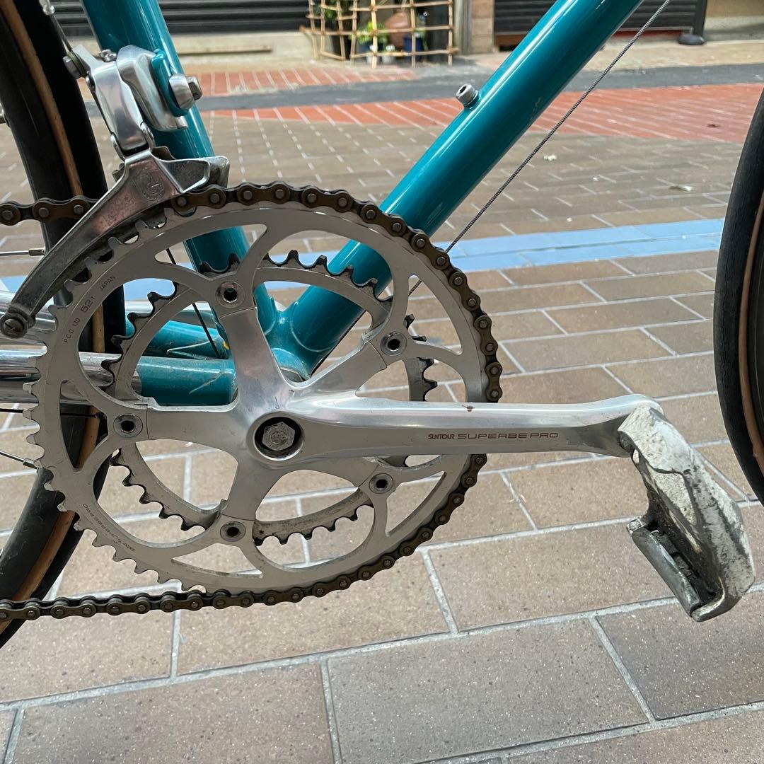 【超激レア!入手困難】 スカピン クロモリ カンパニョーロ サンツアー 700c