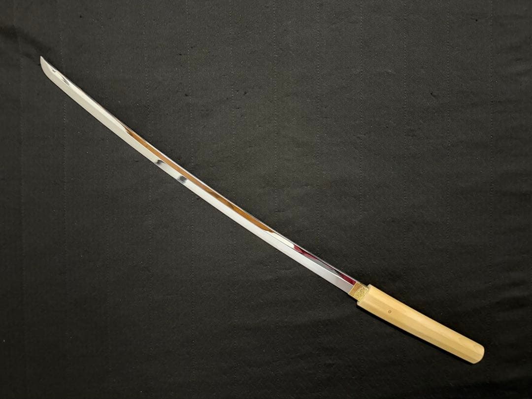 刀　かたな　剣　けん　美品　白鞘　長尺　尾形刀剣　模造刀　模擬刀　舞踊　大衆演劇