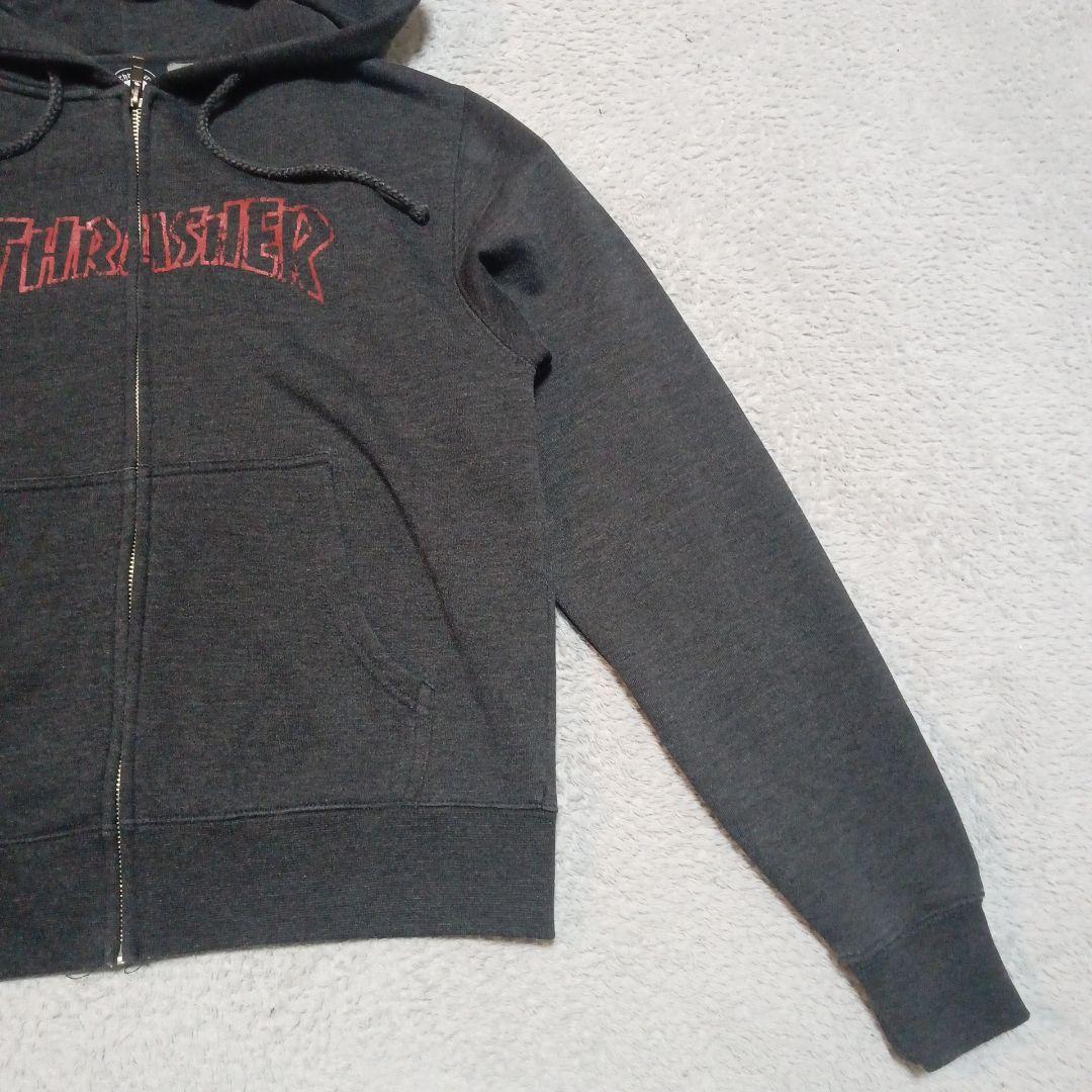 90s USA製 スラッシャー ジップアップ スウェット パーカー トレーナー