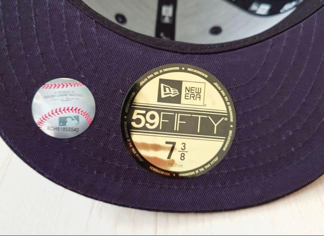 ニューエラ レア 59フィフティ スキャバル ヤンキース キャップ