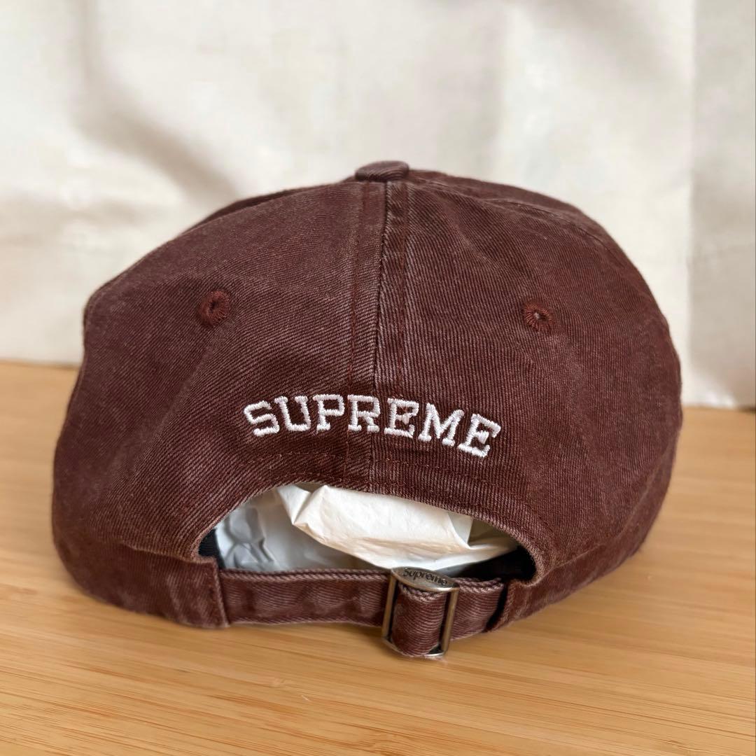 美品　Supreme　Pigment　Print　S Logo　6-Panel