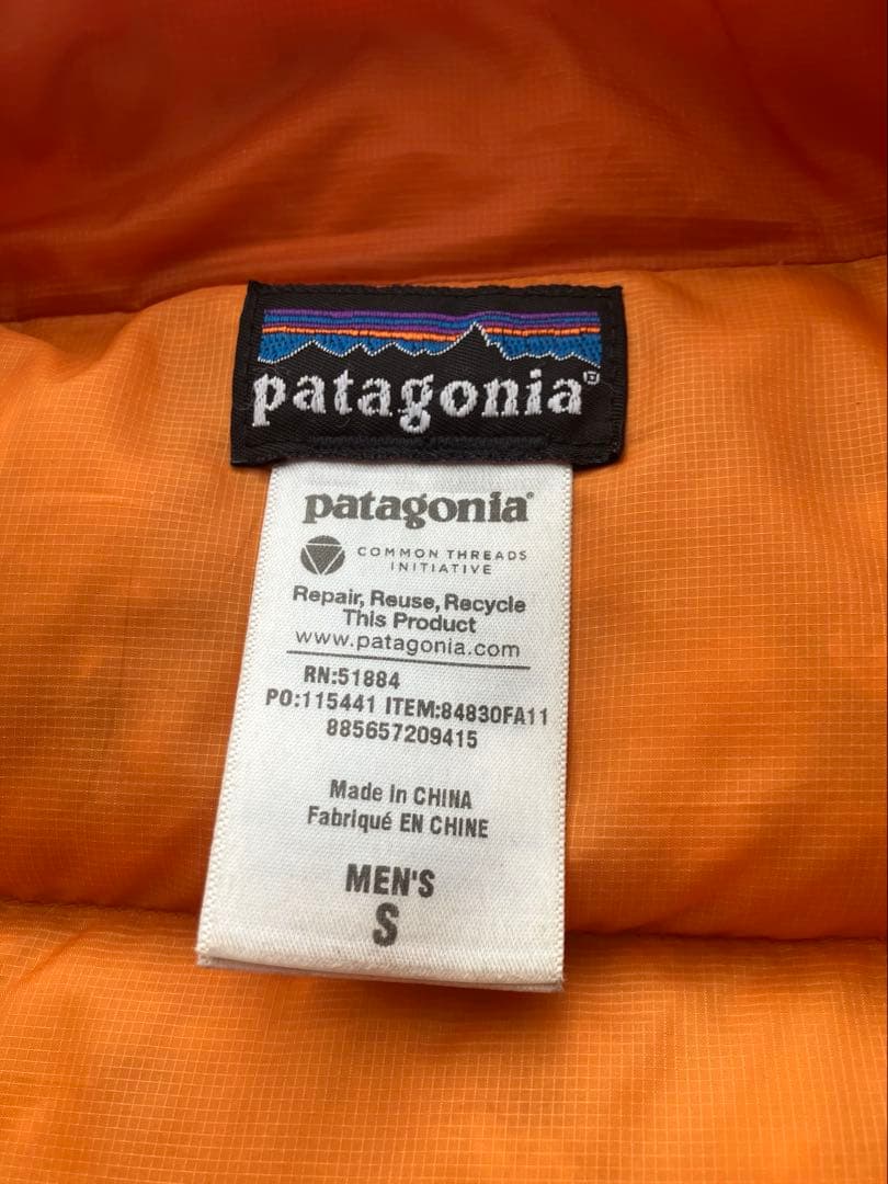 パタゴニア　ハイロフトダウンセーター　2011