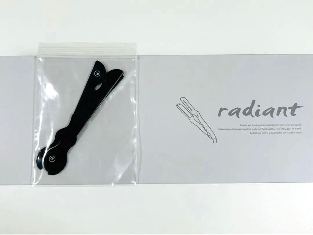【未使用に近い】radiant ストレートヘアアイロン 28mm