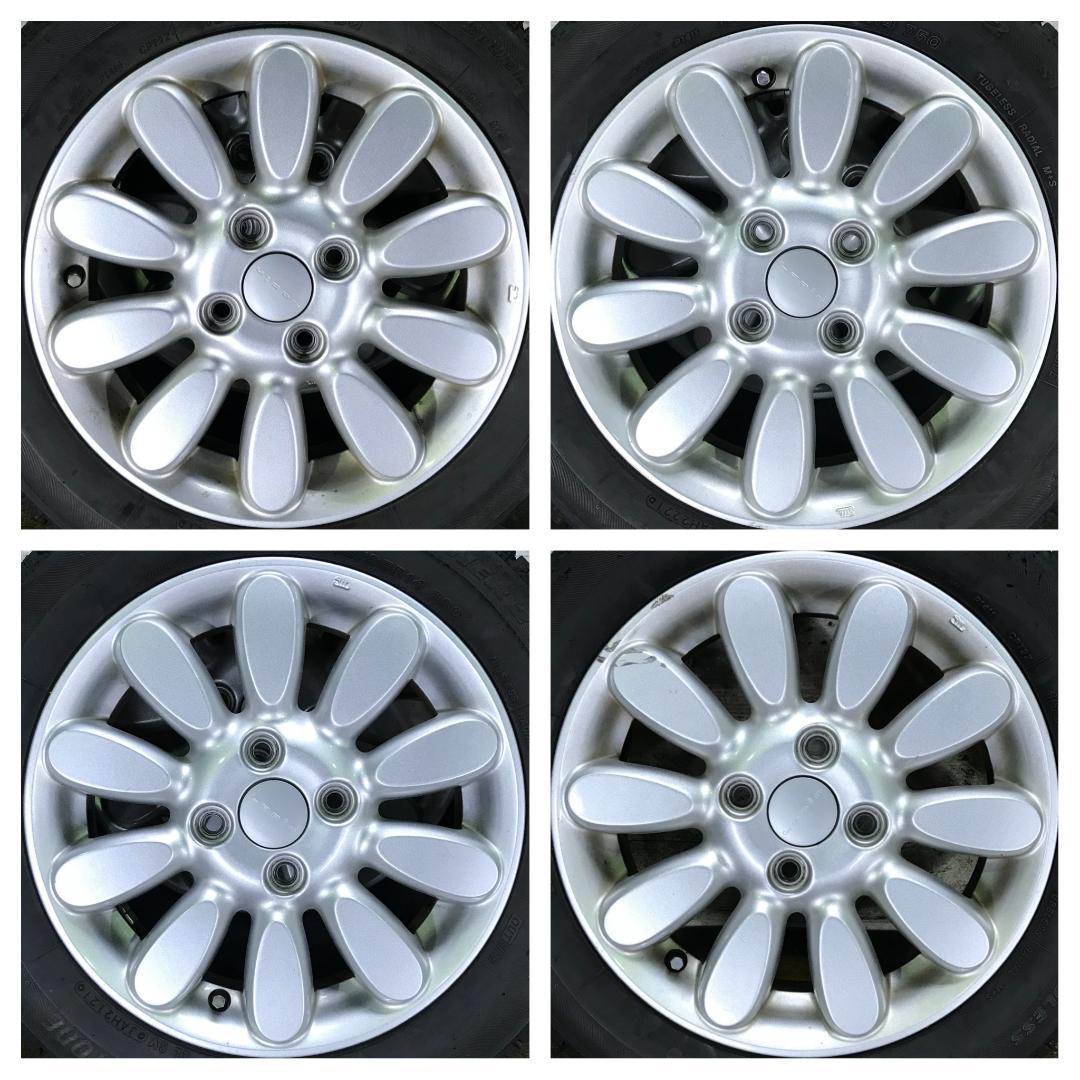 264 BRIDGESTONE 155/65R14 ラパン 純正 スタッドレス