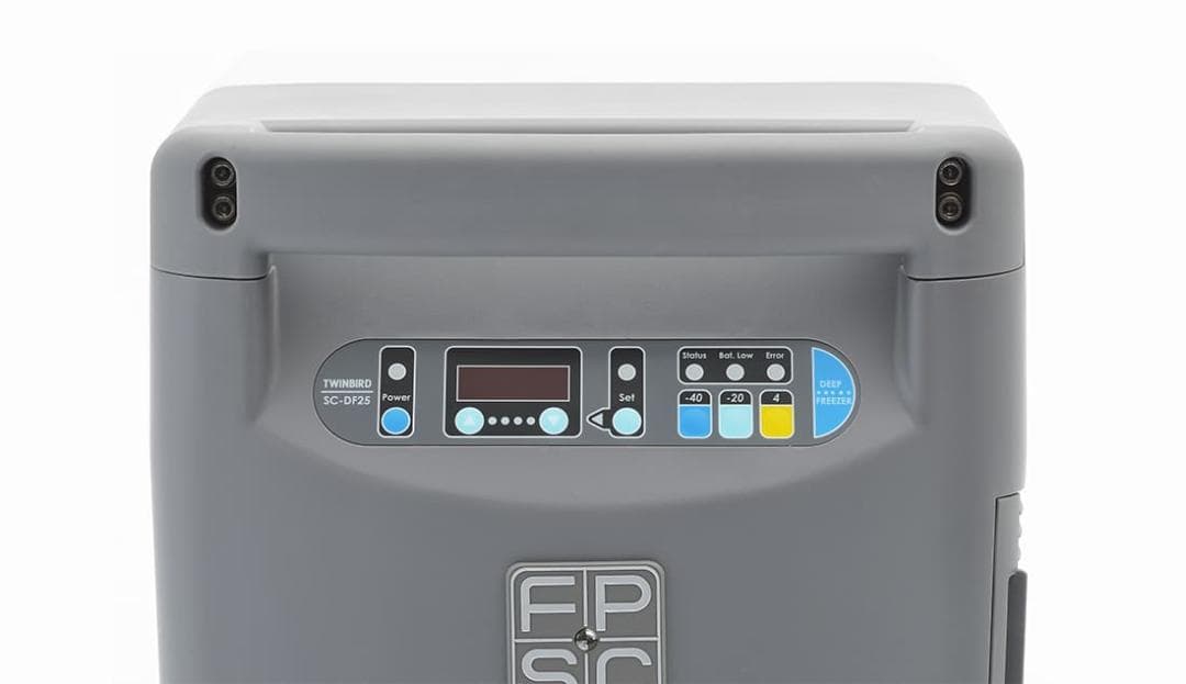 ●未使用●ツインバード● DEEP FREEZER ポータブル冷凍冷蔵庫 25L