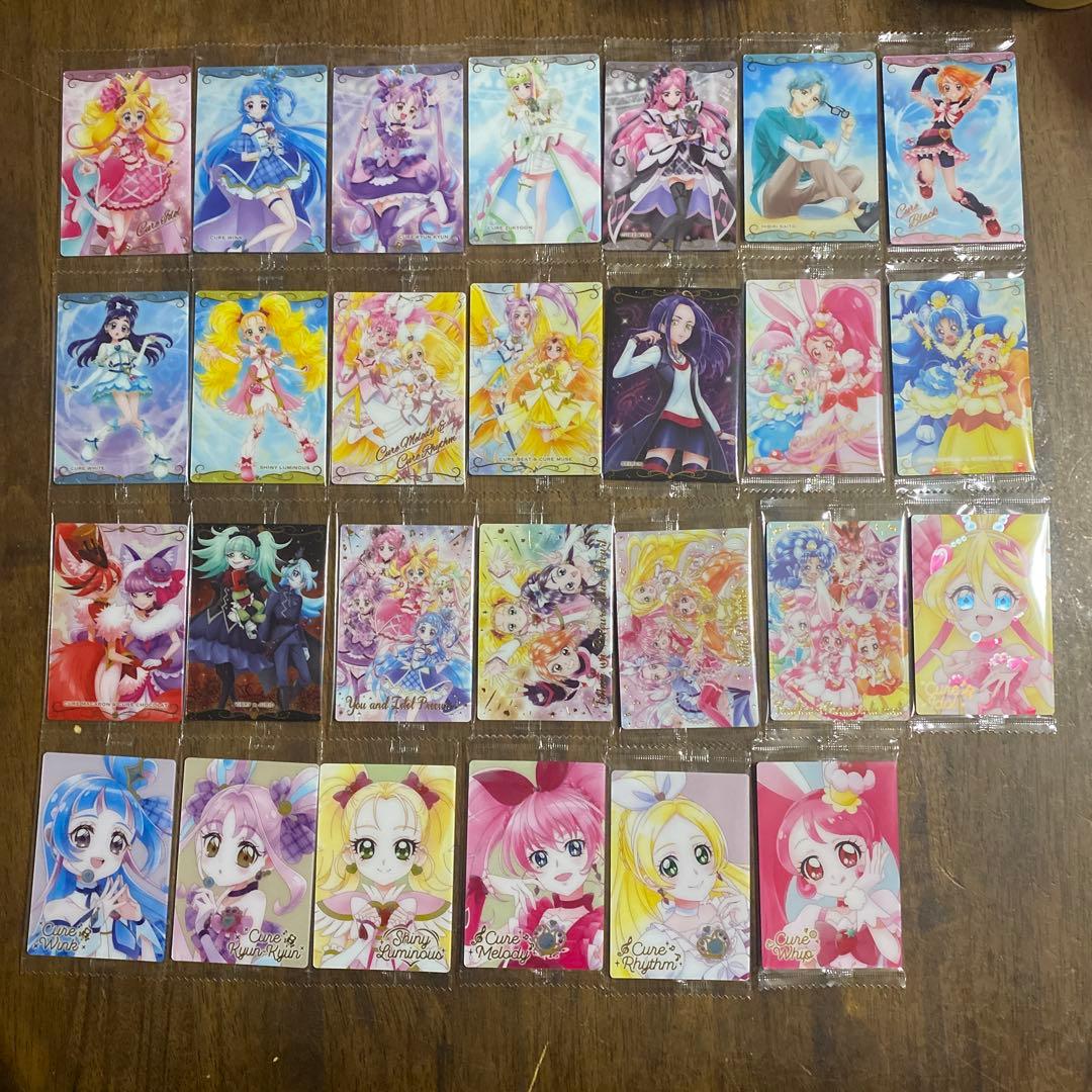 プリキュア ウエハース10弾、11弾、12弾フルコンプリート