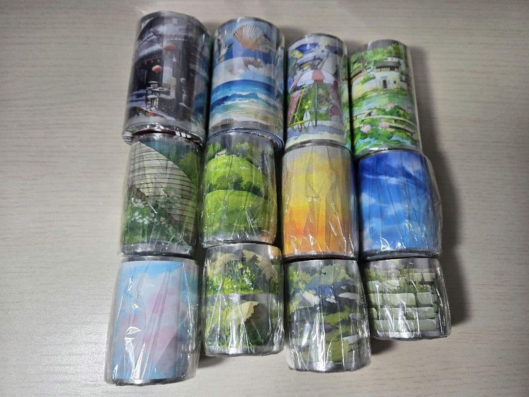 海外マステ　風景マステ　装飾マステ　背景マステ　まとめ売り　おまけ付き