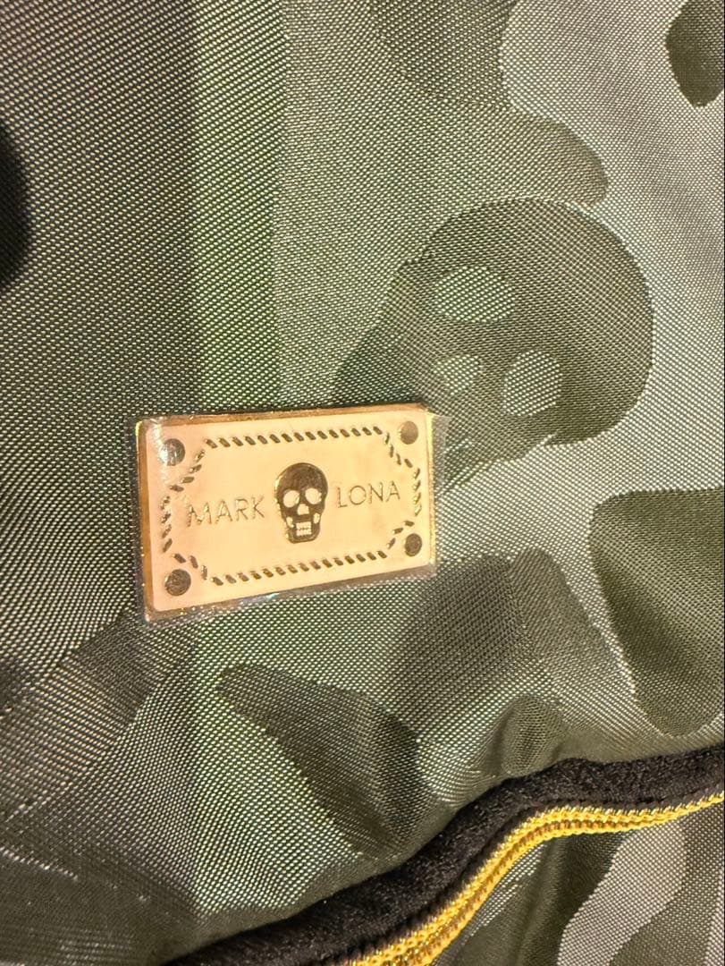 MARK&LONA マークアンドロナ シューズケース スカル カモフラ柄