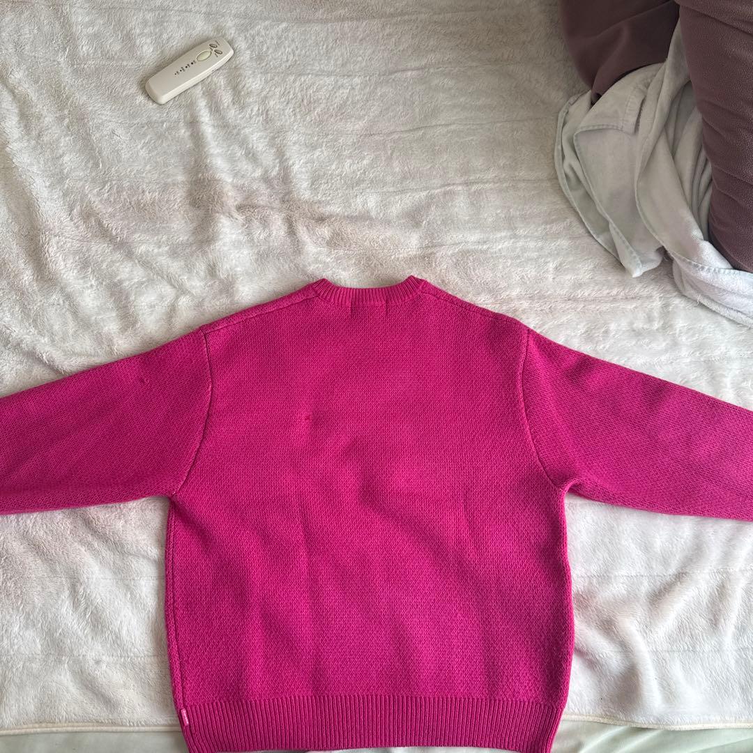 Supreme ピンク ニットセーター