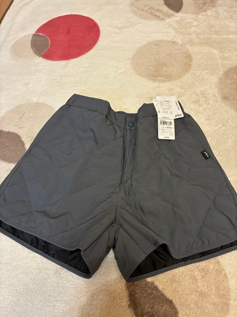 新品今期品プリンス WF5853 キルティング中綿ショートパンツ XL