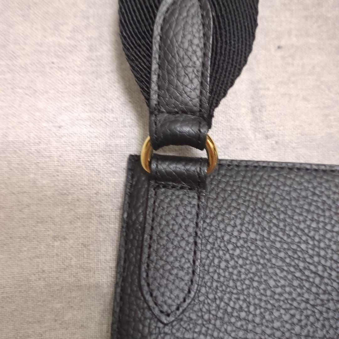 ☘️[新品未使用]ADMJショルダーバックマルチポーチモバイルポーチ　Black