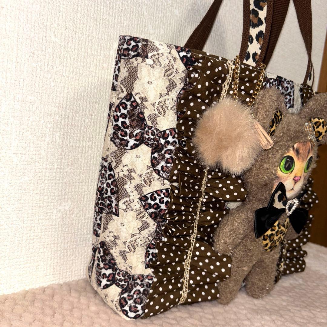 黒*こ様 コヤンイサムチョン　サンダーちゃんフリルトート