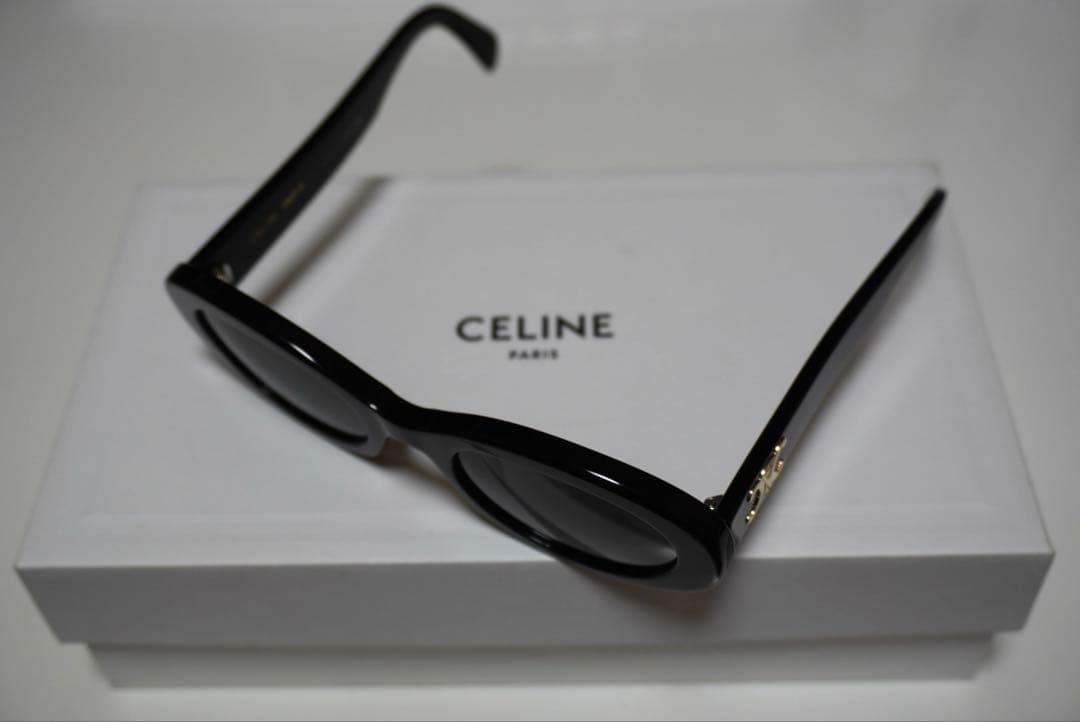 CELINE セリーヌ サングラス ケース・箱・クロス付き 美品