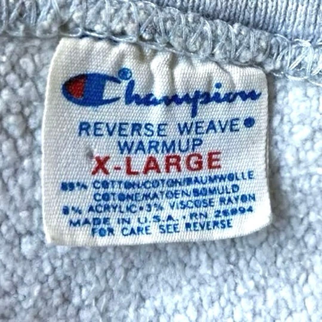 マ*ツ様 80s USA製 Champion リバースウィーブ 三段 XLトリコ
