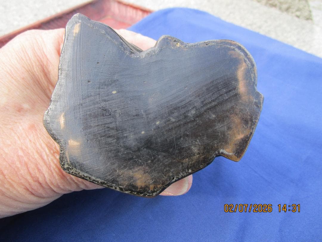 古銅　東京銅器　置物　時代物　金属製　1体