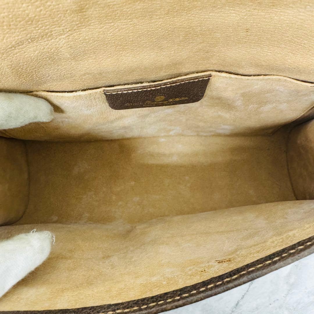 ✨GUCCI✨グッチ✨GG柄✨シェリーライン✨ブラウン✨クラッチバッグ✨