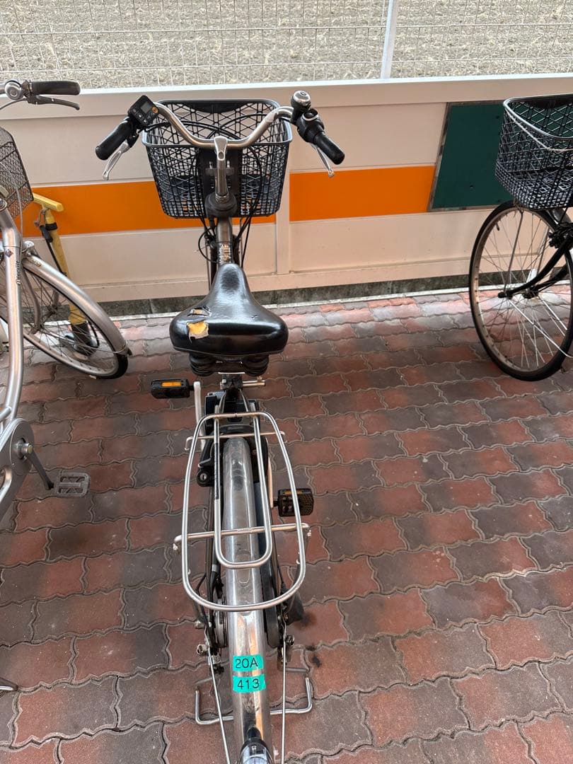 兵庫県限定配送無料 電動自転車パナソニック２６インチ16ah グレー