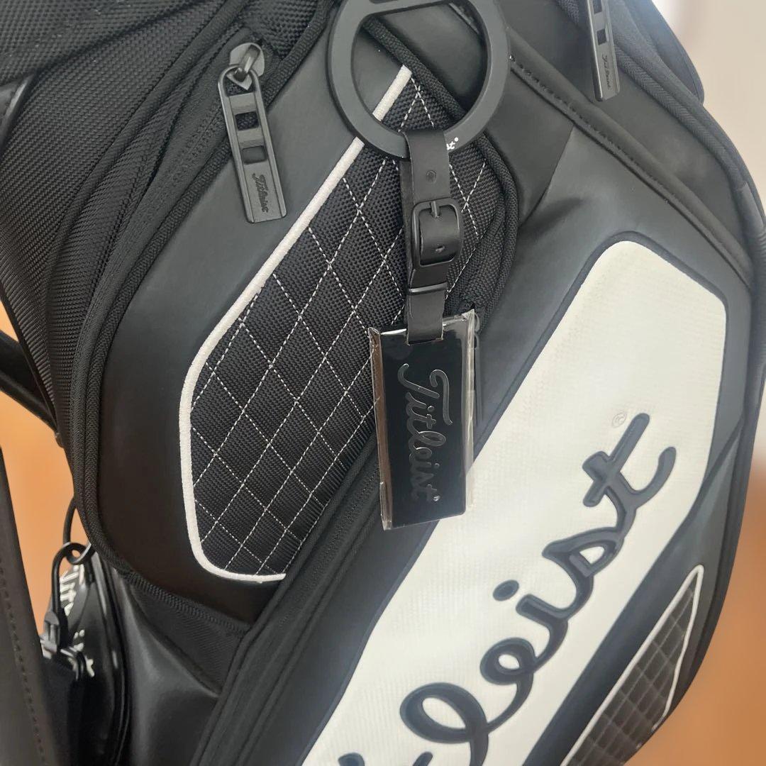 Titleist キャディバッグ ブラック/ホワイト