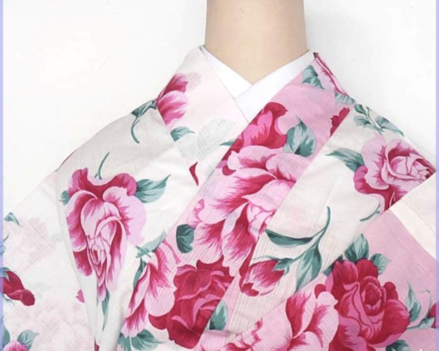 SEIKO MATSUDA ブランド浴衣 ローズ　新品未使用