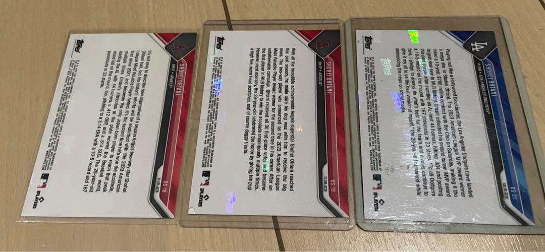 Topps now  大谷翔平　カード　3点セット