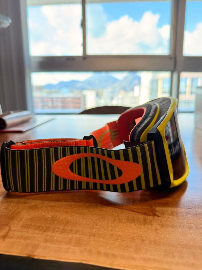 OAKLEY LINE MINER  ゴーグル イエロー/オレンジ