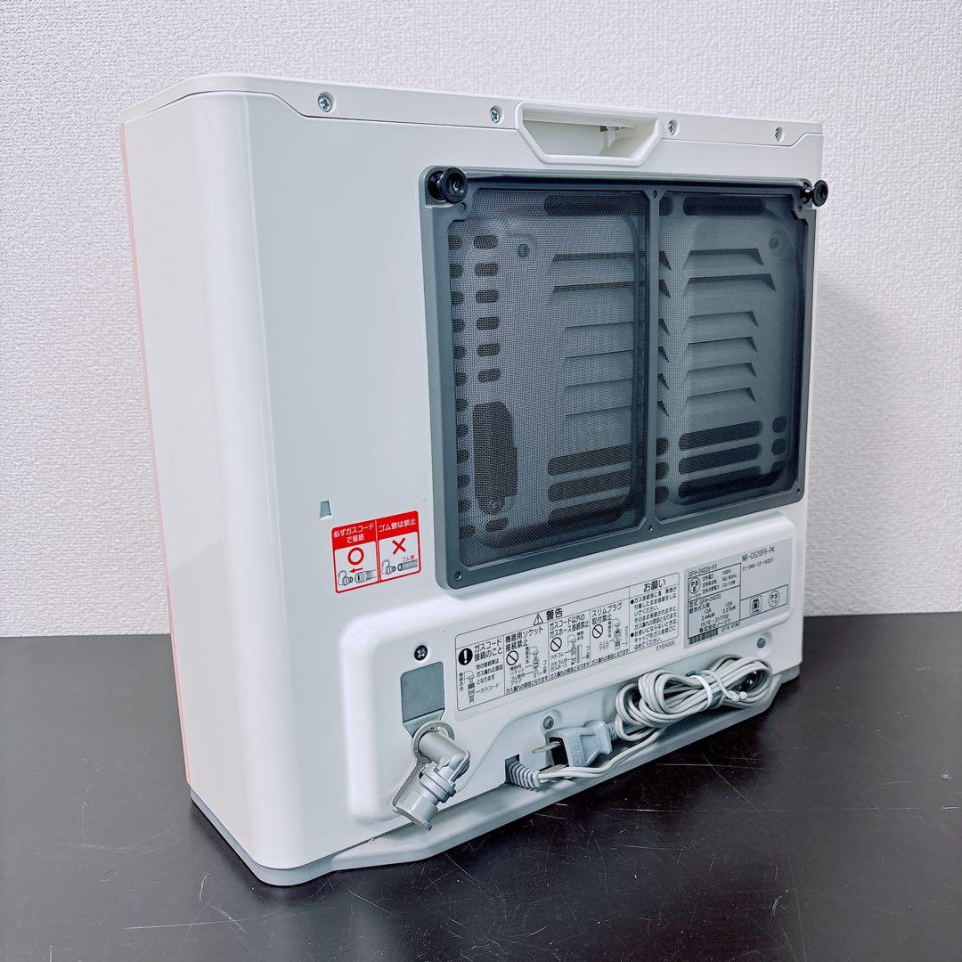 希少カラー美品 ノーリツ ガスファンヒーター ピンク 都市ガス 東京ガス7〜9畳