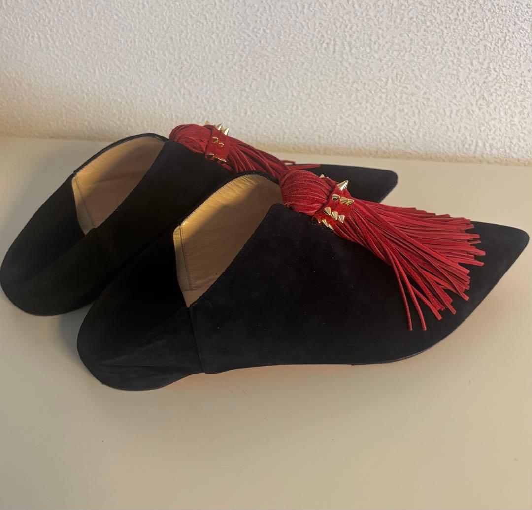 Christian Louboutinクリスチャンルブタンミュール★スエード美品