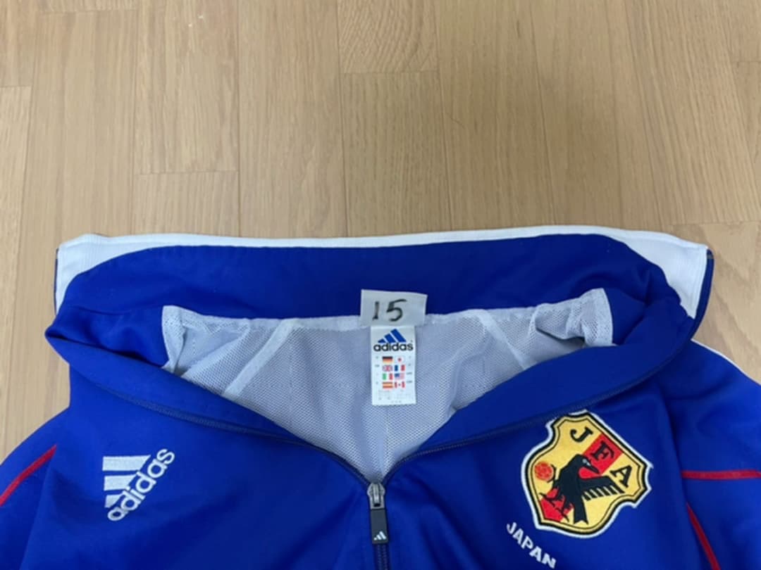 激レア2001年サッカー日本代表ジャージ　アディダスadidas