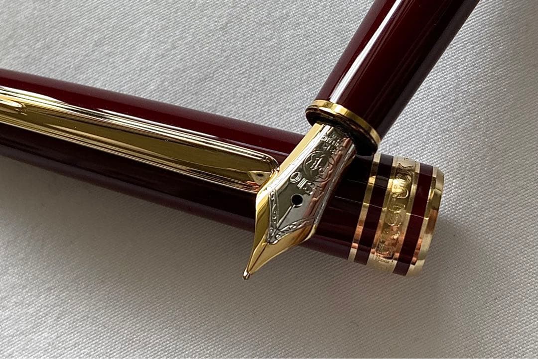 モンブラン マイスターシュテュック144 18K MONTBLANC ペン先Ｆ