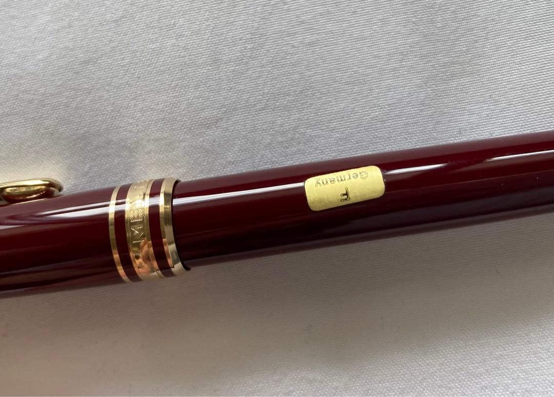 モンブラン マイスターシュテュック144 18K MONTBLANC ペン先Ｆ