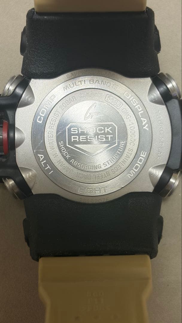 G-SHOCK マスターオブG デジタル腕時計　GWG-1000DC-1A5JF