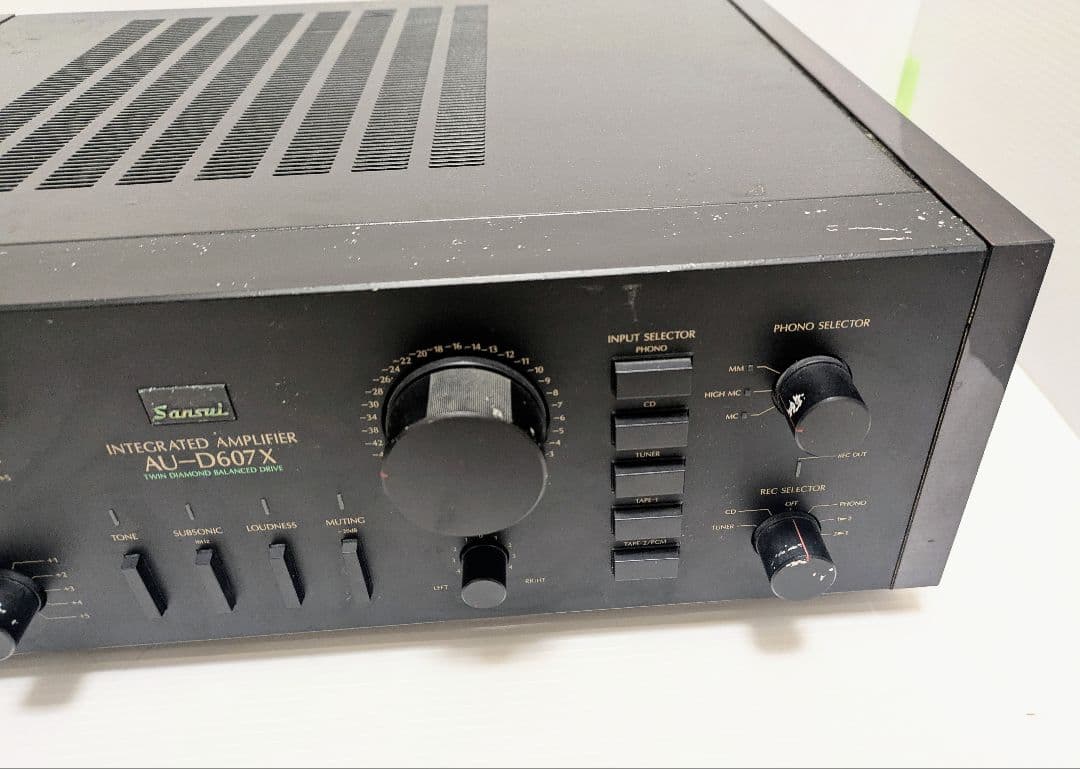 SANSUI AU-D607X DECADE プリメインアンプ ジャンク